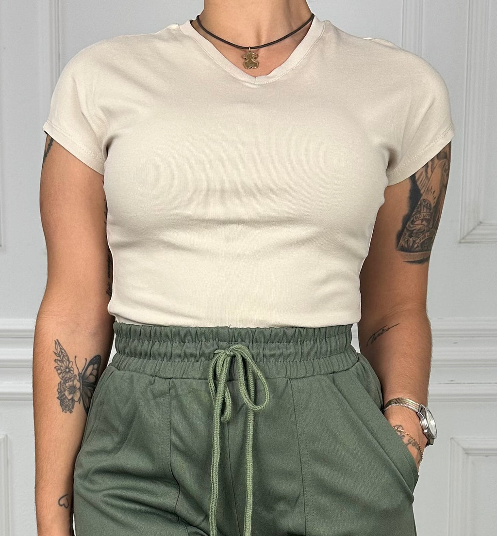 CAMISETA BÁSICA PICO